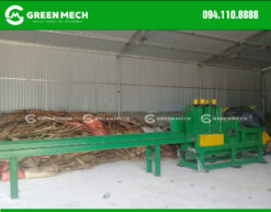 Lắp đặt máy nghiền mùn cưa công suất 3 tấn tại Hà Tĩnh