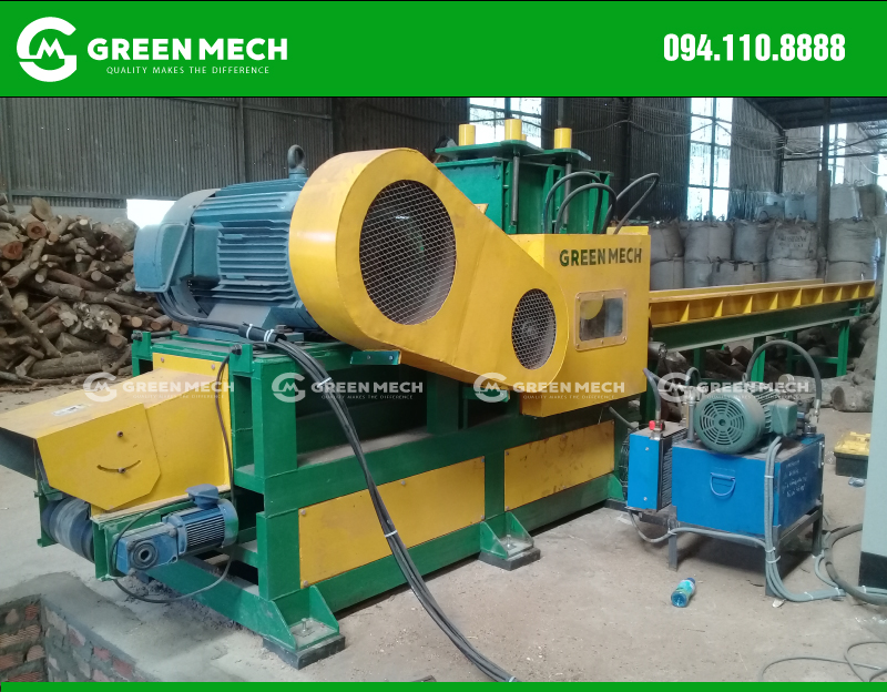 Lắp đặt máy nghiền mùn cưa tại Lâm Đồng