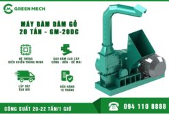 Máy băm dăm gỗ 20 tấn - GM-20DC: Hiệu suất cao, tiết kiệm năng lượng