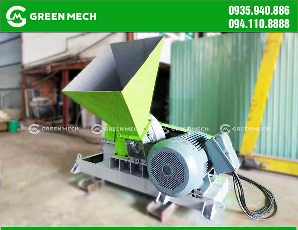 Máy băm dăm gỗ xả đáy 5 tấn GREENMECH