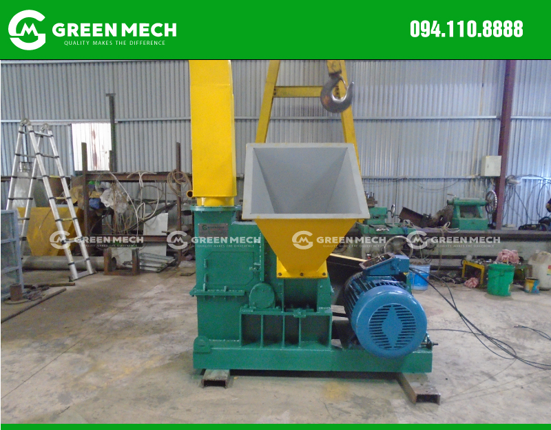 Máy băm gỗ 1 Tấn GREEN MECH