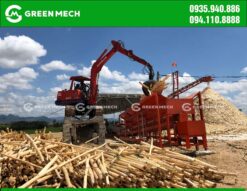 Máy bóc vỏ cây mang lại nhiều lợi ích cho người dân