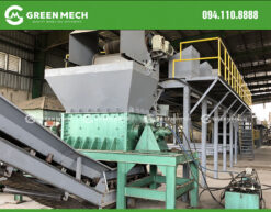Thiết kế máy nghiền phế liệu mini