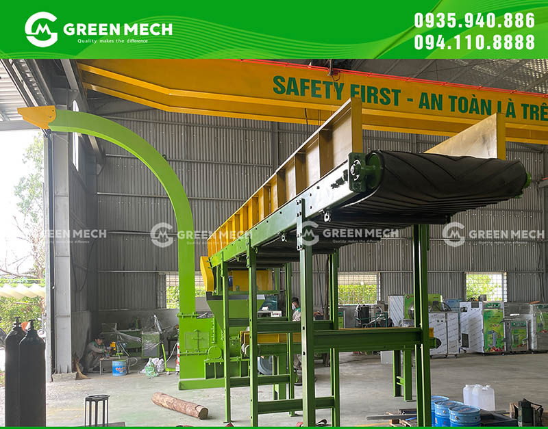 GREEN MECH tư vấn máy băm dựa trên loại gỗ, tình trạng nguyên liệu và yêu cầu thực tế đối với dăm thành phẩm.