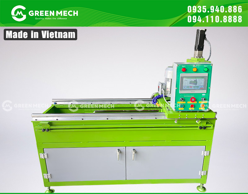 Máy mài dao băm gỗ thông minh tự động HT700 có thiết kế đẹp, gọn gàng, tối ưu cho xưởng sản xuất hiện đại